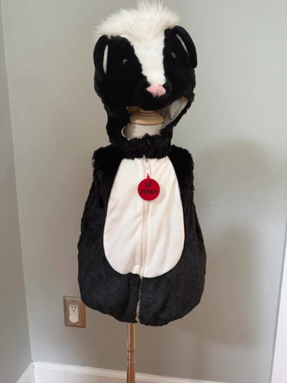 Baby Skunk Halloween Costume Lil’ Stinker 12 months